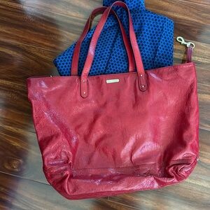 Rebecca Minkoff red large tote